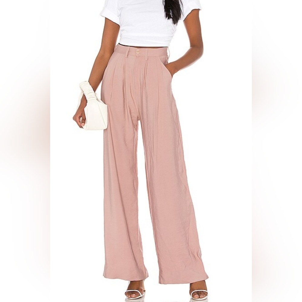 Rose nonchalant designer rtr pleated wide leg sz XL 31.5" waist